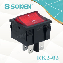 Illuminated Rocker Switch 10A 250VAC